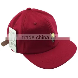 High Quality Custom Red Color Soft 6 Panel Corduroy Baseball Blank Cap Bulk Sale thumbnail-3