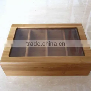 Bamboo Box Wooden Box for Tea Box thumbnail-1
