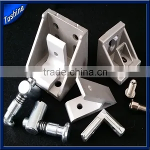 L Shape 90 Degree Corner Connectors Joint Interior Brackets T Slot Aluminum Profile Accessory for 2020 Serie Slot 6 thumbnail-1
