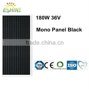 180-200Watt High Efficiency Black Pv Mono Solar Panel thumbnail-1