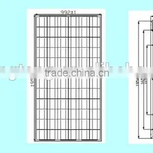 High Efficiency Cells 260W-265W-270W-275W-280W-285W-290W-300W Polycrystalline Silicon Solar Panels thumbnail-3