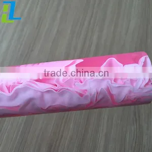 Green Swirl PMMA Rod, Color Swirl Acrylic Rod, Green Thread Plexiglass Rod thumbnail-3