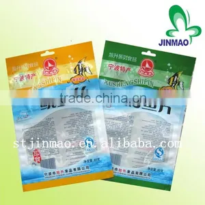 Colored Printing and Good Quality Heat Seal Three Side Seal Plastic Packaging Bag thumbnail-1