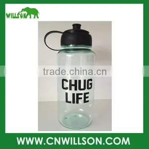 BPA Free 1000ml Tritan Plastic Water Bottles thumbnail-1