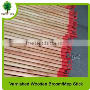 Agricultural Tools Wooden Broom Sticks Brush Wood Handle With High Quality thumbnail-1