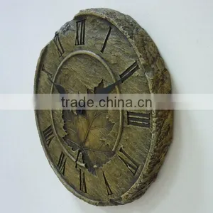Indoor Outdoor Garden Decorative Polyresin Wall Clock thumbnail-2