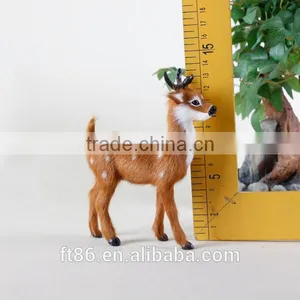 Unstuffed Animals Real Looking Deer Hanging Toy Miniature Deer thumbnail-1