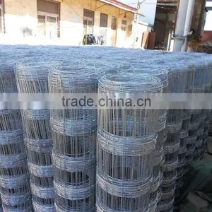 Grassland Field Fence/ Hot Galvanzied Hinge Joint Knotted Animal Field Fencing Factory thumbnail-4