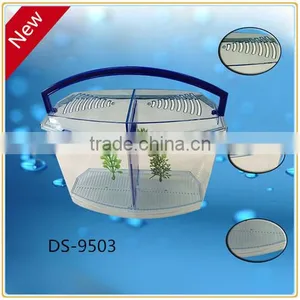 New Acrylic Insect Cage Pet Plastic Cage for Small Animals thumbnail-1