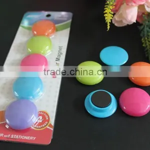 Round Shape 30mm Color Magnet Button for Office, Whiteboard, Frige, Freezer, School. Wholesale Magnet Button Cheap Sale! thumbnail-2