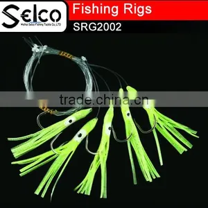 China Wholesale Carp Fishing Sabiki Fishing Rigs Glowing Clolor Octopus Rigs thumbnail-1
