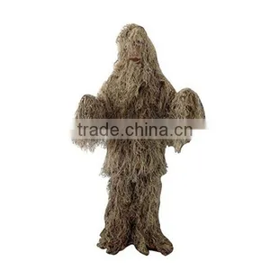 Adults Ghillie Suit Desert Color for Hunting Wargame Sports and Other Outdoor Activities thumbnail-1