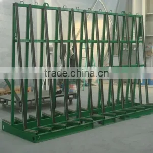 Factory Direct Sales for Glass Sheet Rack Glass Trolley Storage Rack Made in China thumbnail-4