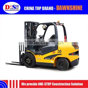 3 Ton Chinese Diesel Xinchai 4D27G31 Engine LIUGONG CPCD30 Small Forklift for Sale thumbnail-2