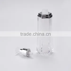 Diamond Shape AS Material 50ml Airless Lotion Bottle thumbnail-4