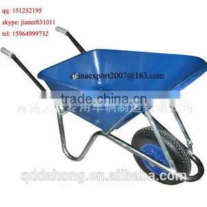 Durable Poly Garden Wheelbarrow for UK Market WB6414 thumbnail-5