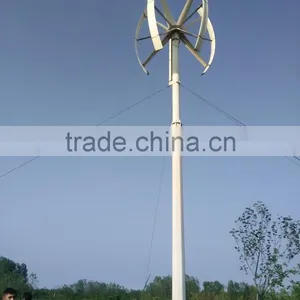 3kw/5kw Maglev Low Rpm Vertical Wind Generator thumbnail-1