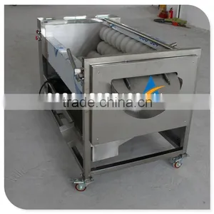 Industrial Stainless Steel Potato Washing Machine, Potato Peeling Machine thumbnail-3