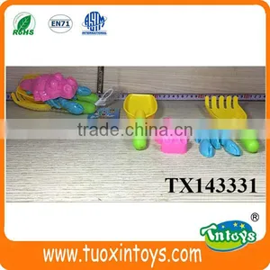 Outdoor Toys Plastic Beach Sand Tools Set 4pcs thumbnail-1