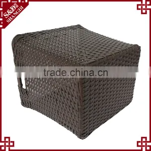 Customize Size Large Rattan Handmade Dirty Cloth Basket for Home or Hotel thumbnail-6