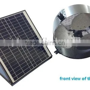Vent Goods DC Fan Solar Energy Wall Mount Fan (gable Fan) thumbnail-1