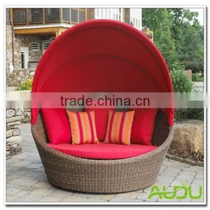 Audu Commercial Daybed/Commercial Style Red Cushion Daybed thumbnail-1