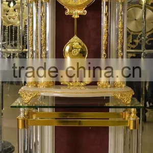 Rare Antique French Gold Gilt Ormolu Ornate Mantel Pendulum Table Clock thumbnail-5