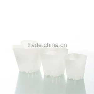 Plastic Square Pots for Plants Black Color thumbnail-6