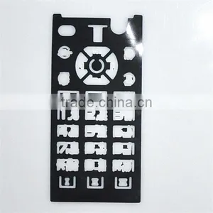 Eco-friendly Silicone Overmold Waterproof PET Sheet Mobile Phone Keypad thumbnail-4