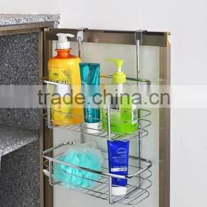 Kitchen Bakset Over The Cabinet Door Steel Wire Storage Basket thumbnail-5