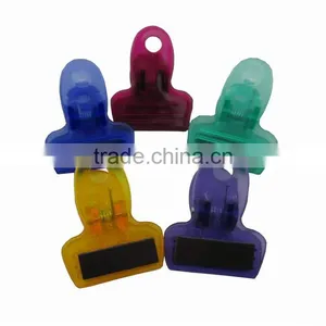 Trade Assurance Colorful Magnetic Plastic Spring Clip thumbnail-3