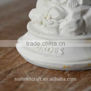 Resin Pure White Virgin Mother Mary Statues thumbnail-3