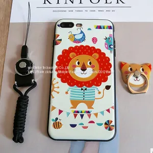 Cartoon Silicone Back Cover Case Mobile Phone Cases for IPhone7/7Plus/6/6s/6plus/6splus Cell Phone Shell Soft Case thumbnail-2