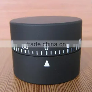 Plastic Cylinder Shape Mechanical Sound Kitchen Timer thumbnail-1