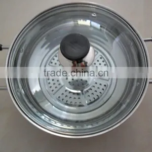 Double Ear Capsuled Bottom Stainless Steel Cookware Cooking Pot thumbnail-3