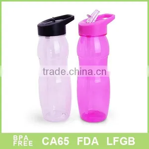 Arcylic Single Wall With Sipper Plastic Water Bottle thumbnail-1