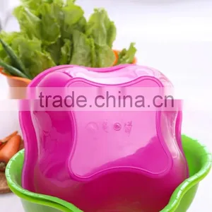BPA-Free Plastic Fruit Vegetable Basket/Kitchen Vegetable Storage Basket thumbnail-2