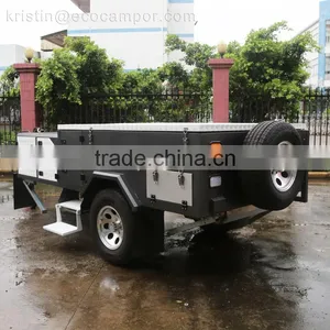 Australia Standard Off Road Camping Hard Floor Forward Folding Camper Trailer For Sale thumbnail-2