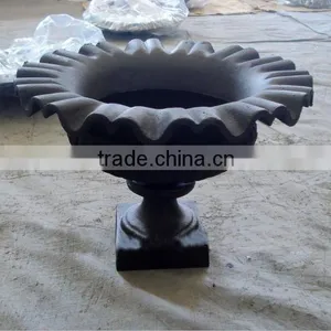 Cast Iron Flower Pot, Garden Planter/Urn thumbnail-2