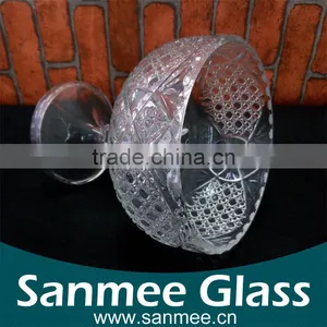 Low Price China Manufacture Cheap Goblet Shape Glass Vase thumbnail-2