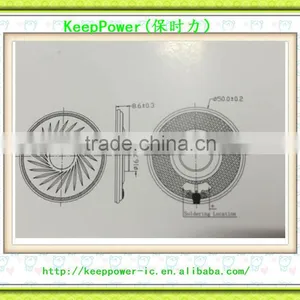 4 Ohm 2.0W Diameter 50mm My Lar Speaker 50004F-018R thumbnail-2
