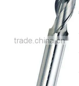 Solid Carbide Two Flute Spiral Ball Nose Tool thumbnail-1