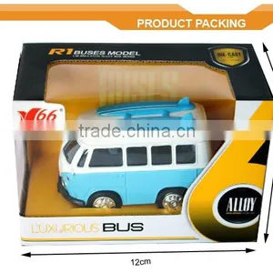 1:36 Scale Alloy Car Toy Diecast Bus Kids Games Toy Cars thumbnail-4