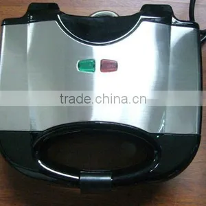 2 Slice Electric Sandwich Maker With Stainless Steel Decoration thumbnail-1