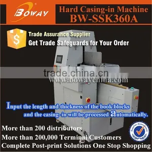 BW-SSK360A One Person Operating Automatic Hard Cover Case-in Machine thumbnail-1