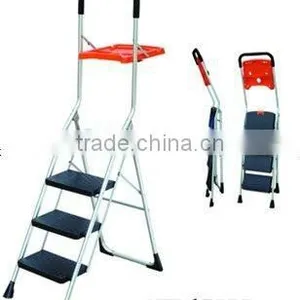 4step Aluminum Foldable Ladder Capacity 150kgs thumbnail-1