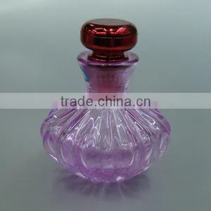 Hot Selling Wholesale 50ml 100ml Empty Pink Decorative Glass Bottle Reed Diffuser Stopper Cosmetic Packaging Free Sample thumbnail-2