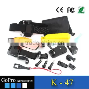 2016 Hot Selling 17 in 1 Kit Used for Gopros Heros 4 Accessories Bundle of Sports Camera Cases Action Camera Accessory thumbnail-3