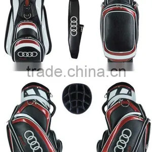 PU Leather Golf Stand Bag / Golf Staff Bag thumbnail-1