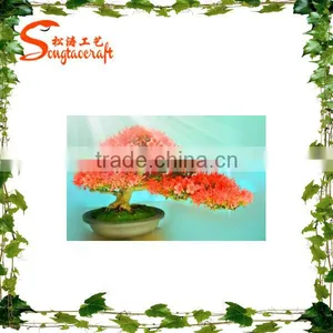 High Quality Life Size Artifical Bonsai Flower Plant Home Decoration Artifical Bonsai Plants thumbnail-2